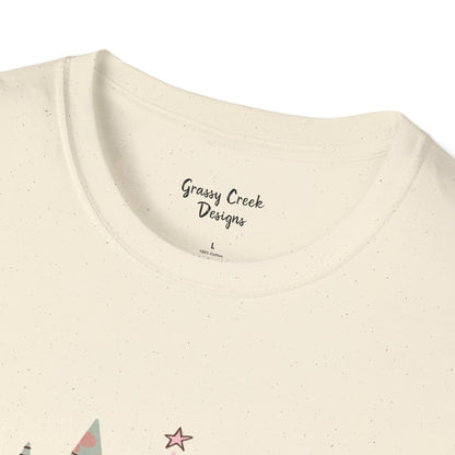 Twinkle Lights & Merry Nights Christmas Graphic T-Shirt