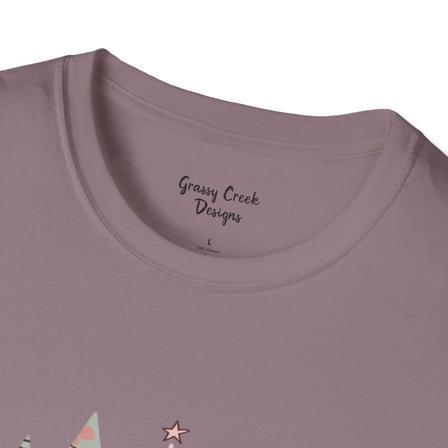 Twinkle Lights & Merry Nights Christmas Graphic T-Shirt