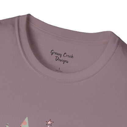 Twinkle Lights & Merry Nights Christmas Graphic T-Shirt