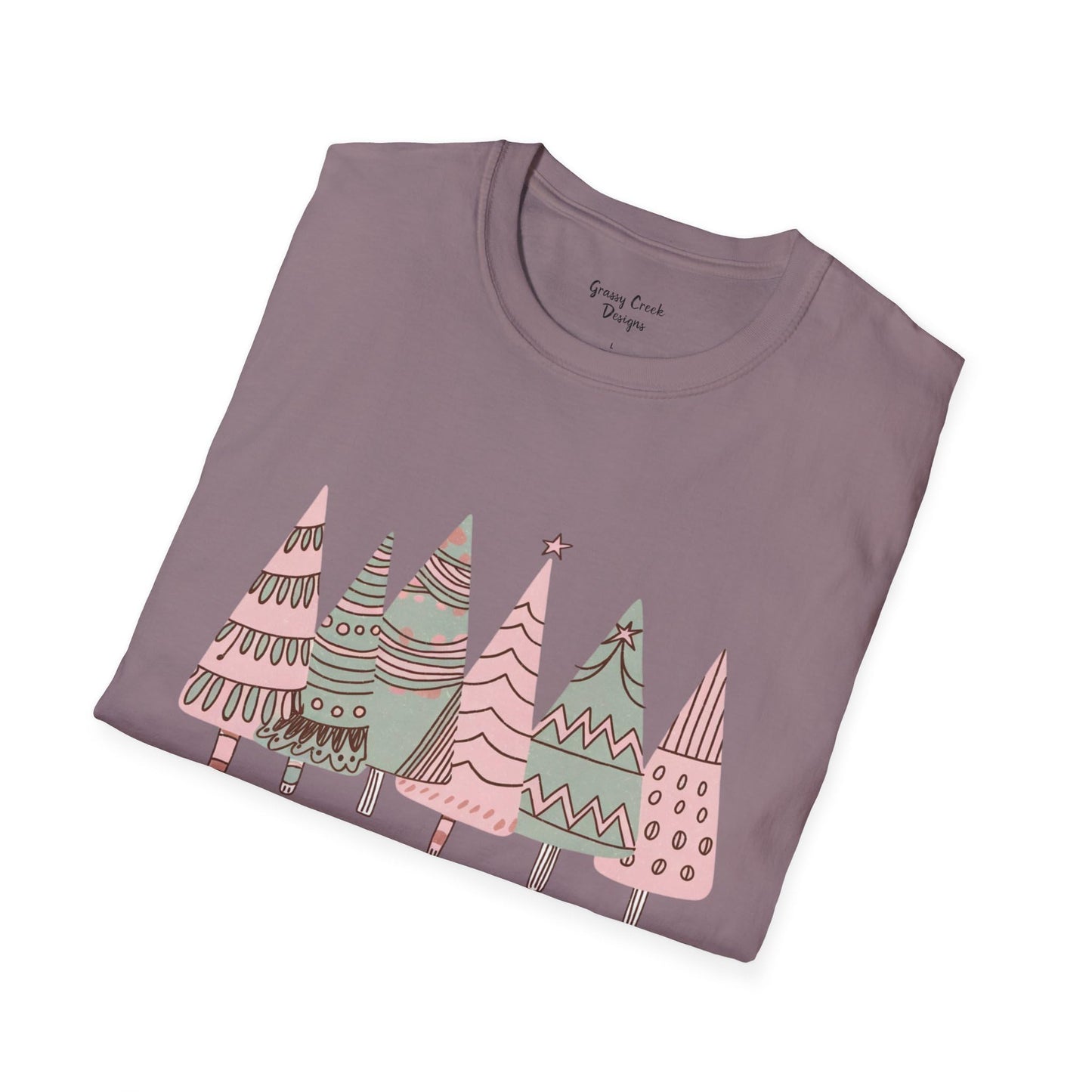 Twinkle Lights & Merry Nights Christmas Graphic T-Shirt