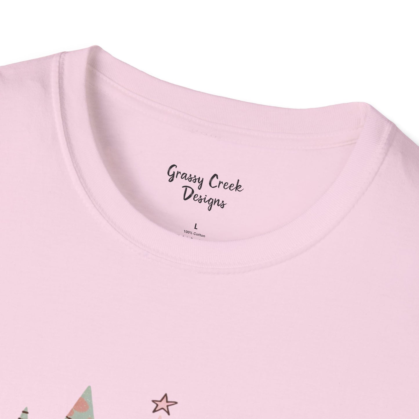Twinkle Lights & Merry Nights Christmas Graphic T-Shirt