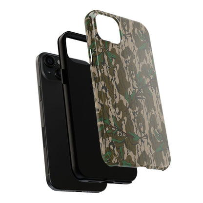 Mossy Oak Green Leaf Camouflage IPhone Tough Phone Case