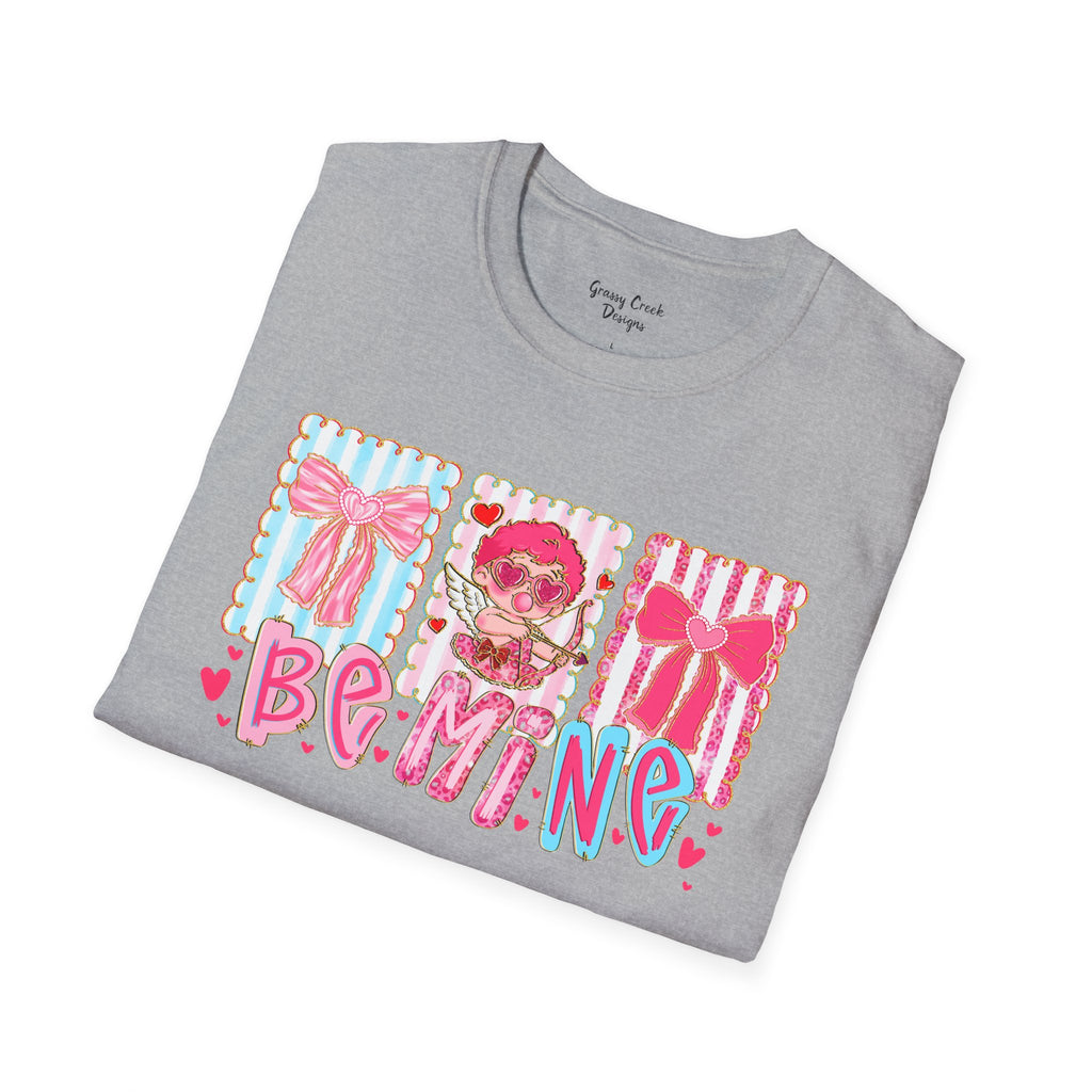 Be Mine Bows & Cupid Valentine's Day Graphic T-Shirt