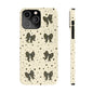 Bottomland Camouflage Coquette Bows & Polka Dot Slim IPhone Case