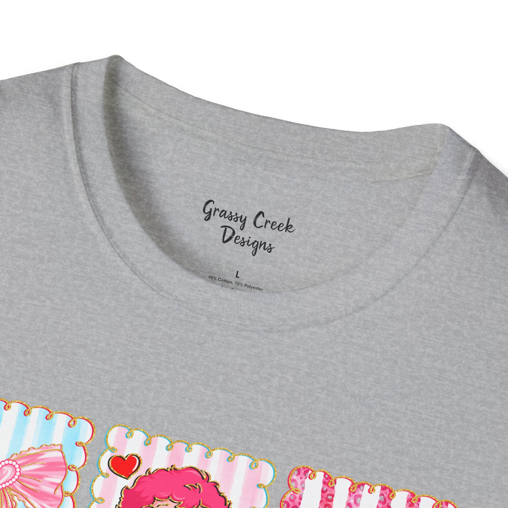 Be Mine Bows & Cupid Valentine's Day Graphic T-Shirt