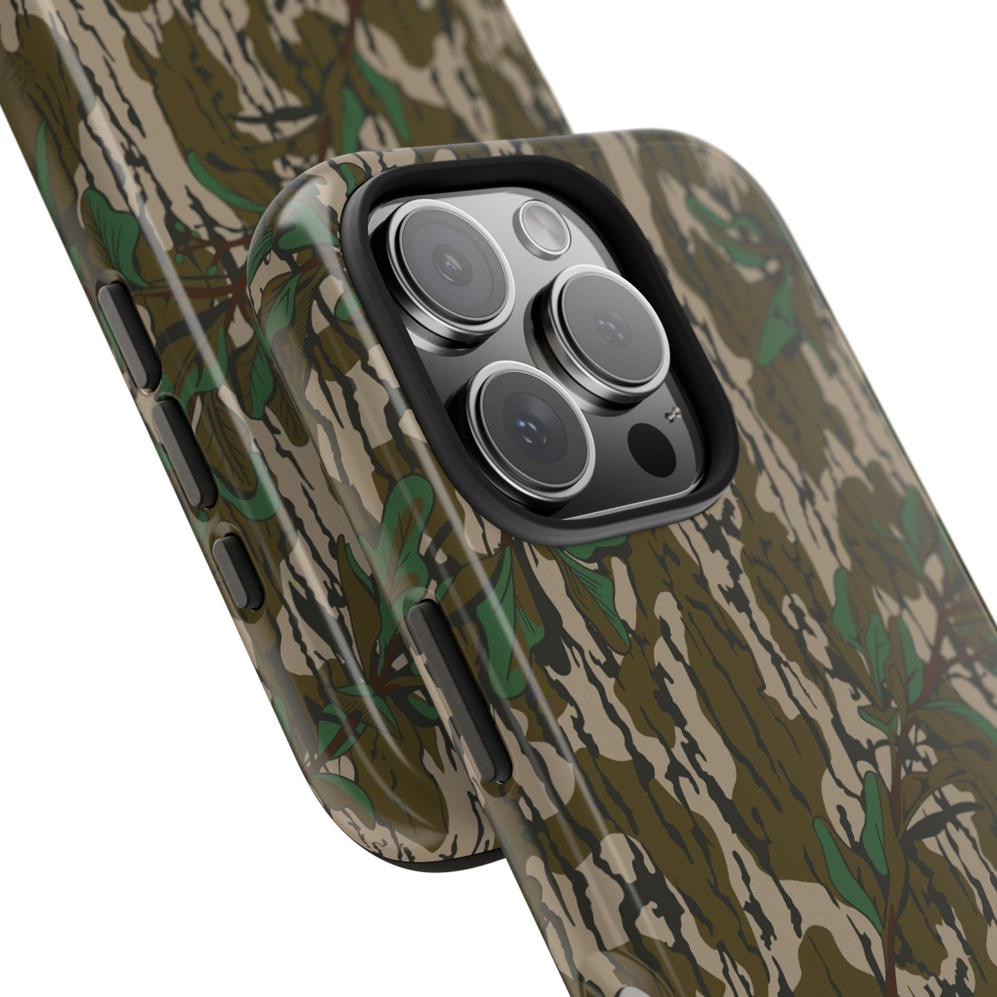 Mossy Oak Green Leaf Camouflage IPhone Tough Phone Case