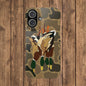 Old Skool Camouflage Mallard Duck Hanging Hunting Slim iPhone Case