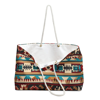 Rustic Aztec Western Weekend Bag
