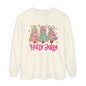 Holly Jolly Sparkle Festive Long Sleeve Graphic T-Shirt