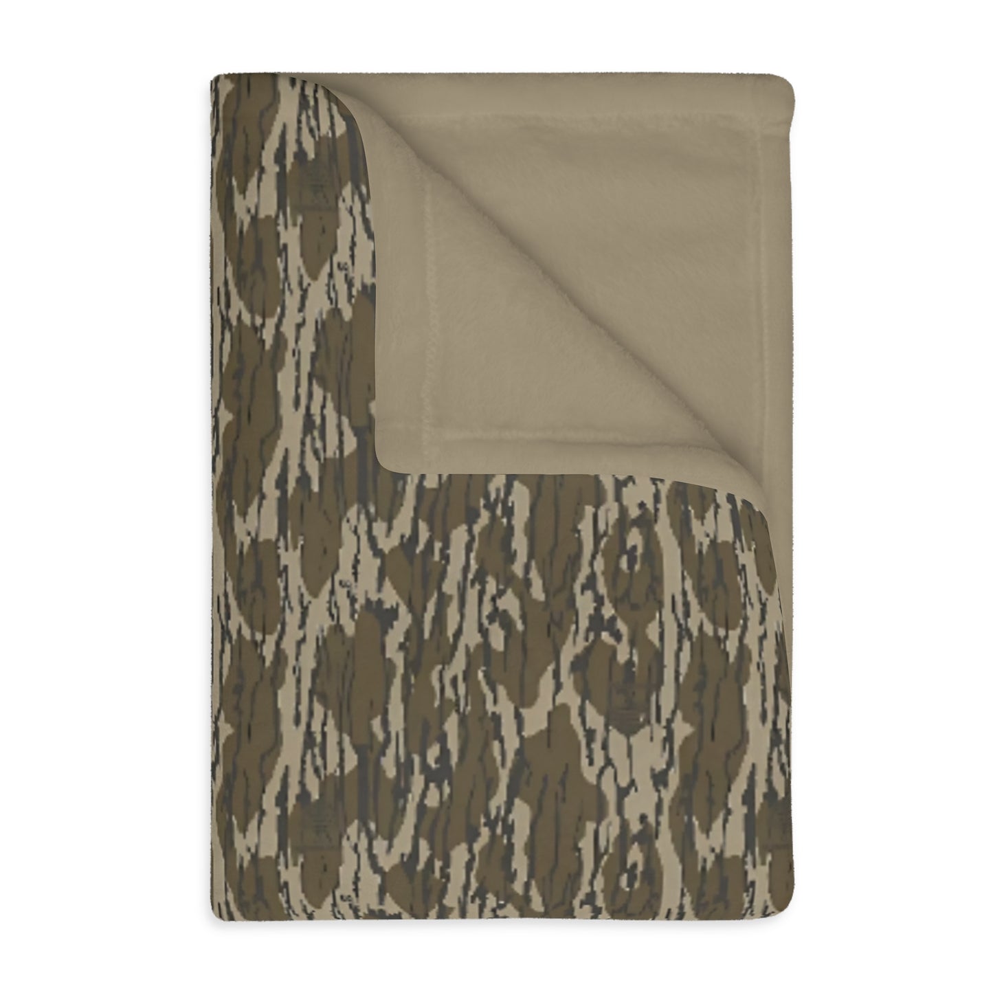 Bottomland Camouflage Fleece Throw Blanket (Two Sizes)