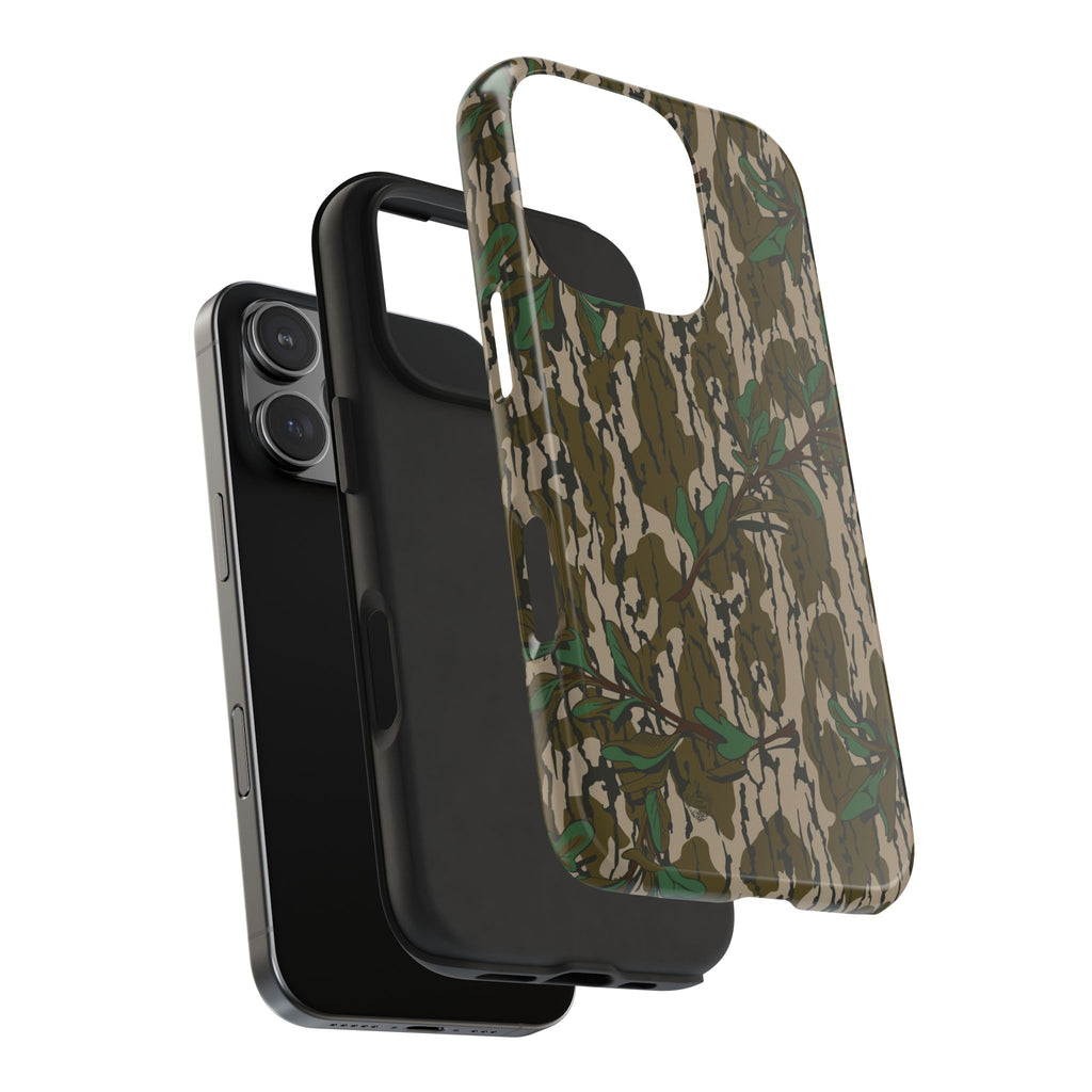 Mossy Oak Green Leaf Camouflage IPhone Tough Phone Case