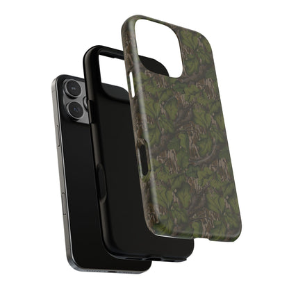 Full Foliage Camouflage Magnetic Impact-Resistant Phone Case for Apple iPhone Models