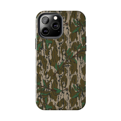 Mossy Oak Green Leaf Camouflage IPhone Tough Phone Case
