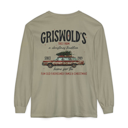 Griswold’s Tree Farm, A Christmas Classic Long Sleeve Graphic T-Shirt