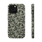 Green Old School Camo Tough Magnetic iPhone Case