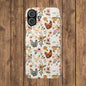Charming Floral Chicken Slim iPhone Case