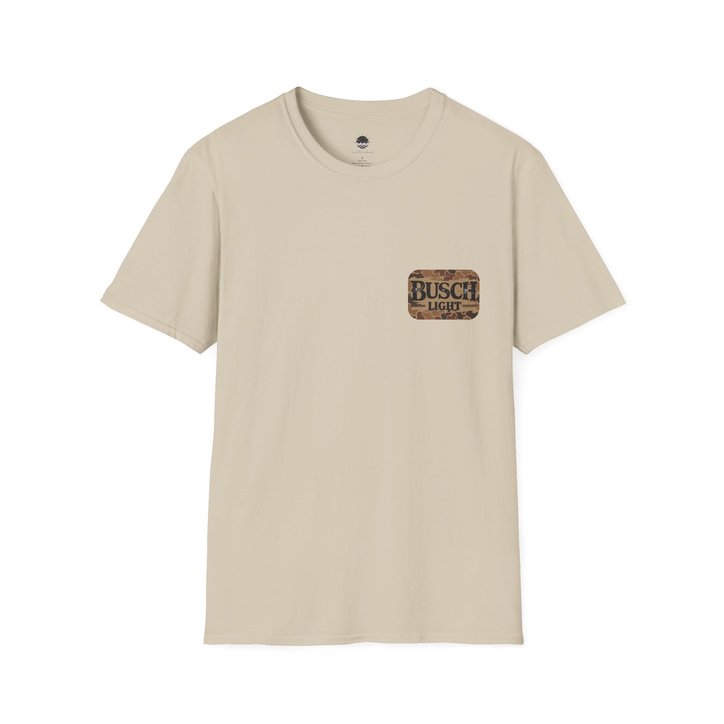 Busch Inspired Style Camo Deer Softstyle Graphic T-Shirt