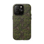 Full Foliage Camouflage Magnetic Impact-Resistant Phone Case for Apple iPhone Models