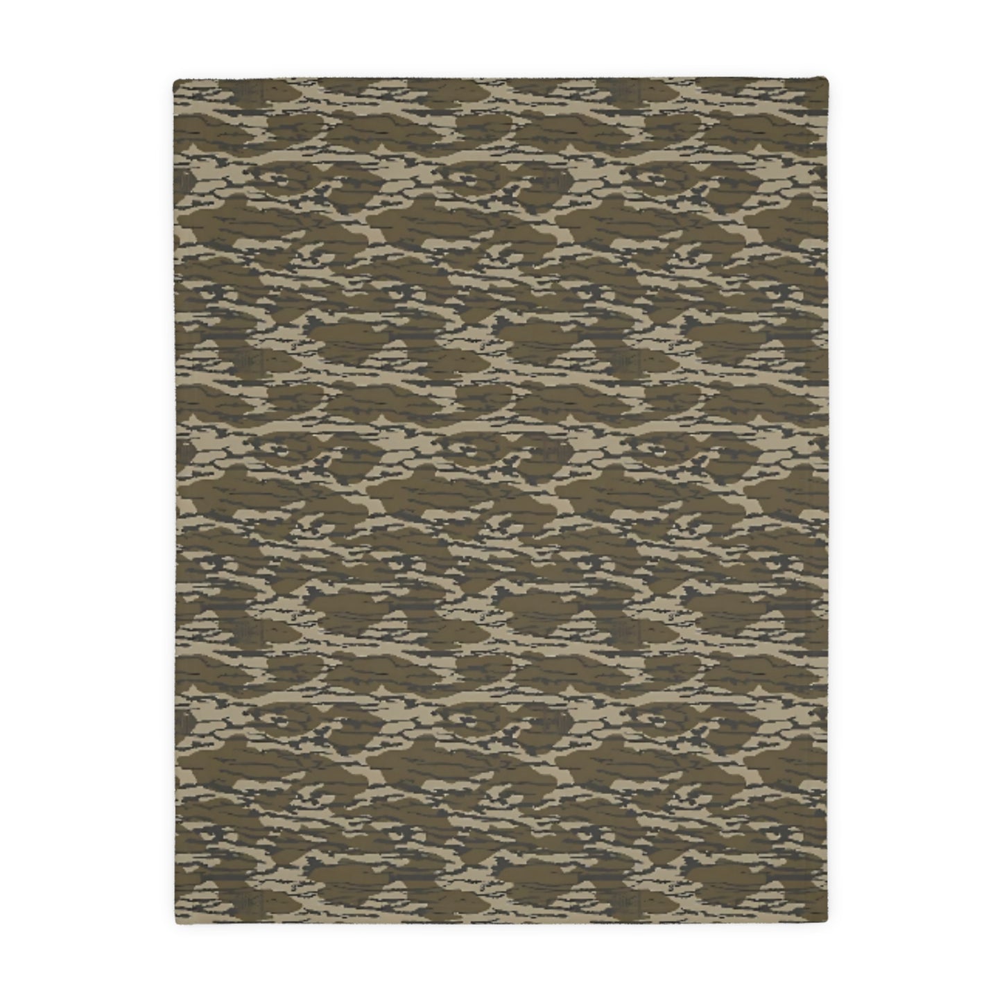 Bottomland Camouflage Fleece Throw Blanket 40x30