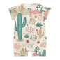 Desert Dreams Faux Cotton Short Sleeve Baby Bodysuit Romper
