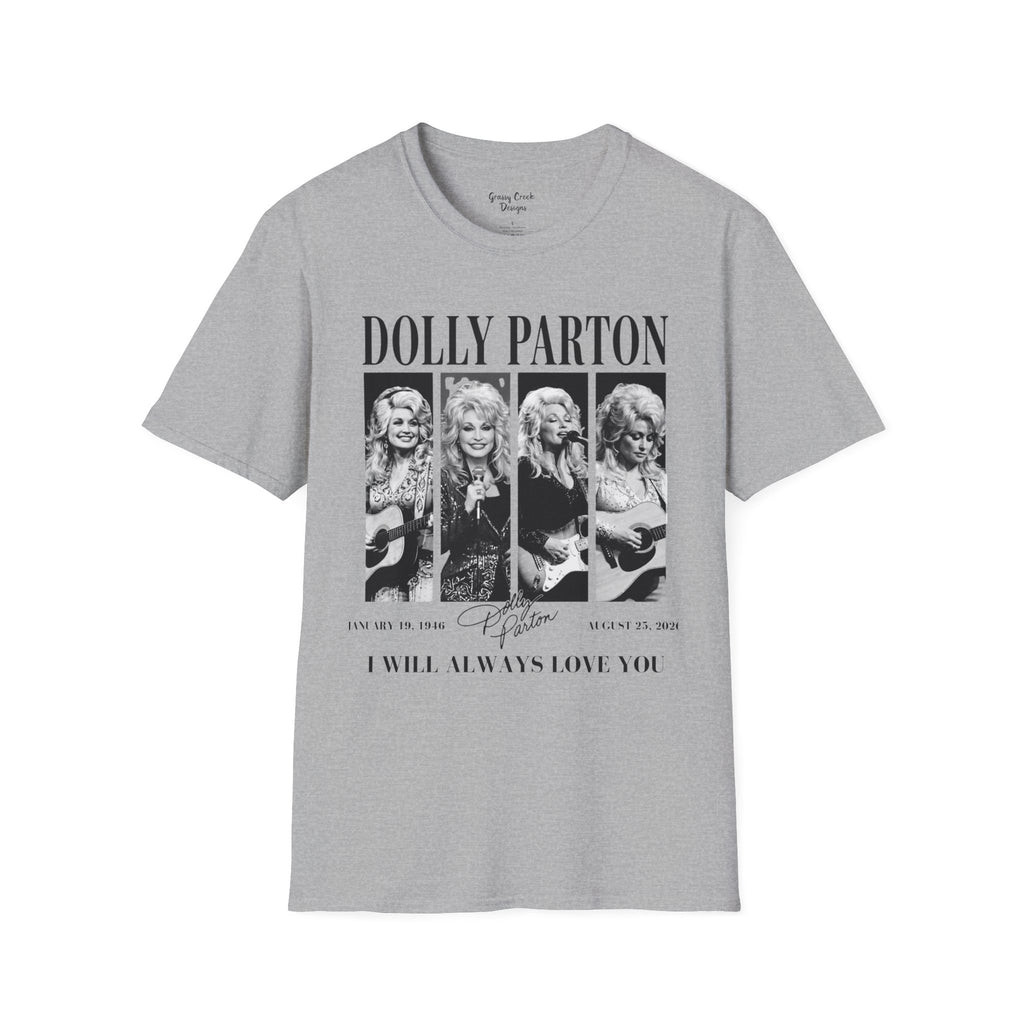 Dolly Parton Tribute "I Will Always Love You" Graphic T-Shirt