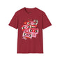 Country Cassette Tapes Valentines Softstyle Women T-Shirt
