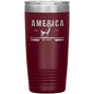 America Deer We Hunt 20oz Insulated Tumbler