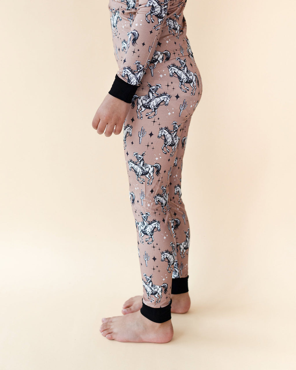Desert Cowboy Boys Bamboo Two Piece Pant Pajamas Set