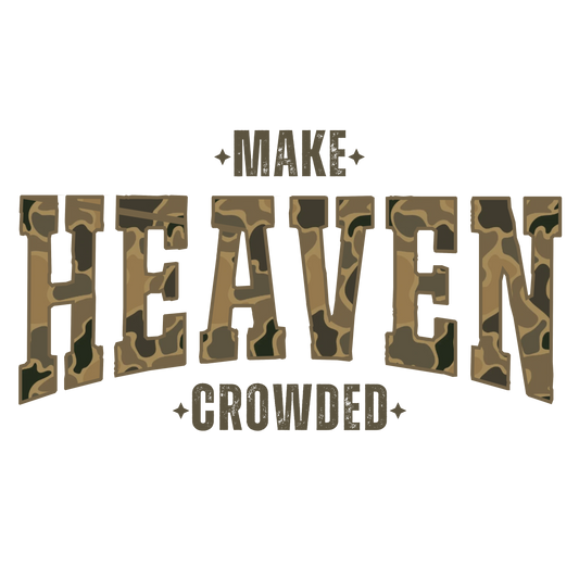 Duck Camoflauge Make Heaven Crowded PNG File - Digital Download
