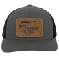 Ripping’ Lips Leather Patch  Snap-Back Hat
