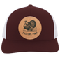 Pasture Pimp Struttin' Turkey Men's Mesh Trucker Snap-Back Hat