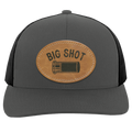 Big Shot Shotgun Shell Men's Mesh Trucker Snap-Back Hat