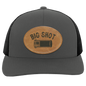 Big Shot Shotgun Shell Men's Mesh Trucker Snap-Back Hat