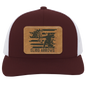 Sling Arrows Bow Hunting Men's Mesh Trucker Snap- Back Hat