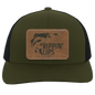 Ripping’ Lips Leather Patch  Snap-Back Hat
