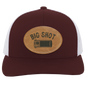 Big Shot Shotgun Shell Men's Mesh Trucker Snap-Back Hat