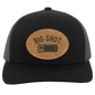 Big Shot Shotgun Shell Men's Mesh Trucker Snap-Back Hat