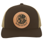 Hooked on Quack Hunting Dog Men's Mesh Trucker Snap-Back Hat