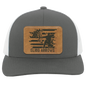 Sling Arrows Bow Hunting Men's Mesh Trucker Snap- Back Hat