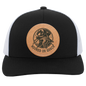 Hooked on Quack Hunting Dog Men's Mesh Trucker Snap-Back Hat
