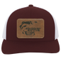 Ripping’ Lips Leather Patch  Snap-Back Hat