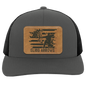 Sling Arrows Bow Hunting Men's Mesh Trucker Snap- Back Hat