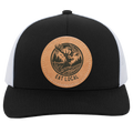 Eat Local Deer Hunting Men's Mesh Trucker Snap-Back Hat
