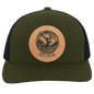 Eat Local Deer Hunting Men's Mesh Trucker Snap-Back Hat