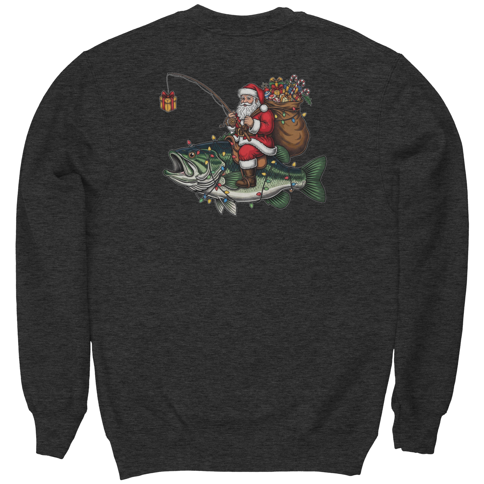 Hooked_on_Christmas__Santas_Fishin_Dark_Heather_Back_Mockup.png