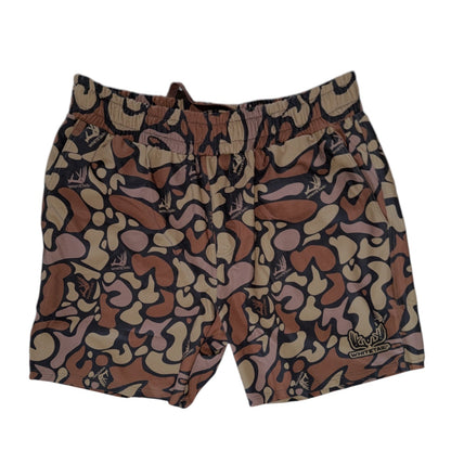 Whitetail Co. Hunt Camp Shorts Old Dark Camo