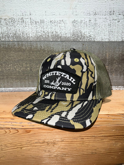 Whitetail Co. Shed Hunter Old Tree Bark Trucker