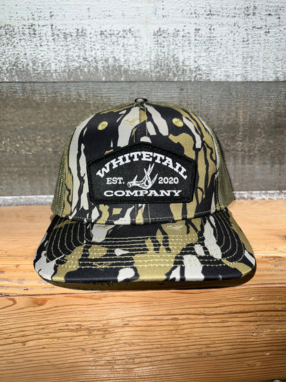 Whitetail Co. Shed Hunter Old Tree Bark Trucker