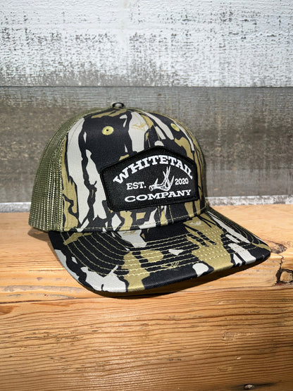 Whitetail Co. Shed Hunter Old Tree Bark Trucker