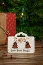 Christmas Tree Cake Style, Plaid & Leopard Stud Earrings – Limited Edition Holiday Jewelry, Stainless Steel, Hypoallergenic Gift for Her